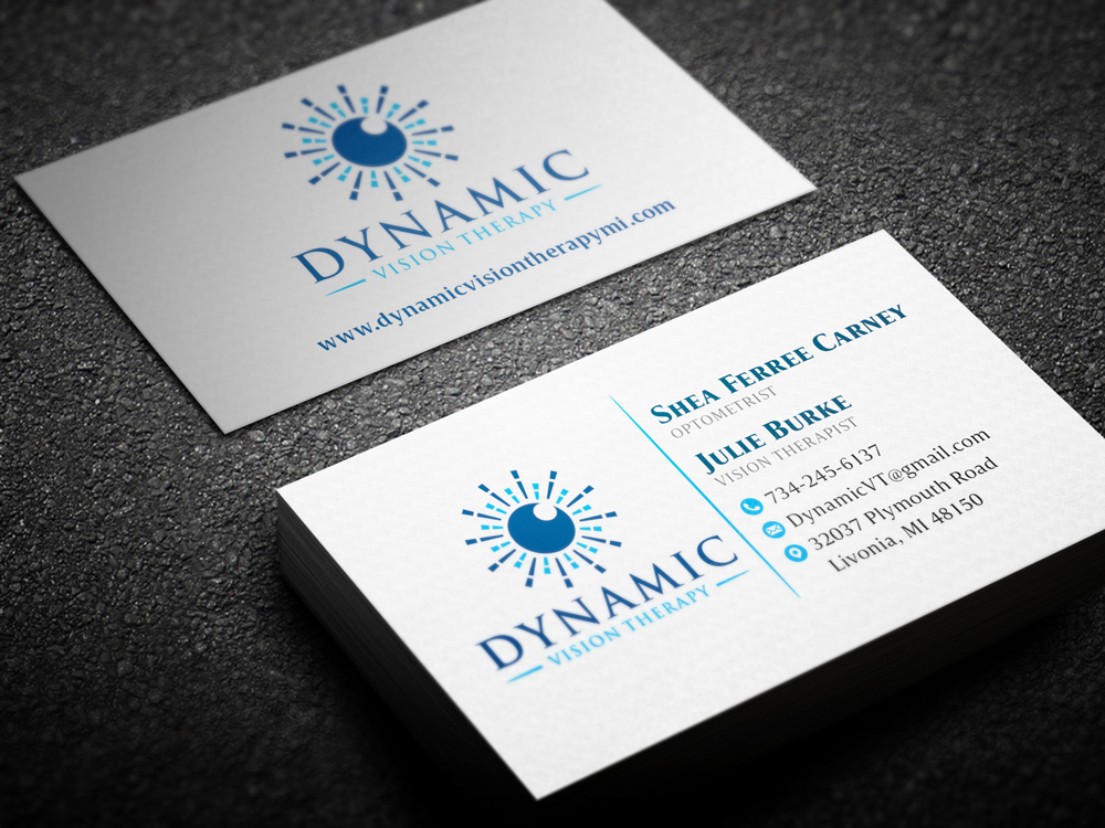 Dynamic Vision Therapy logo design by KHAI