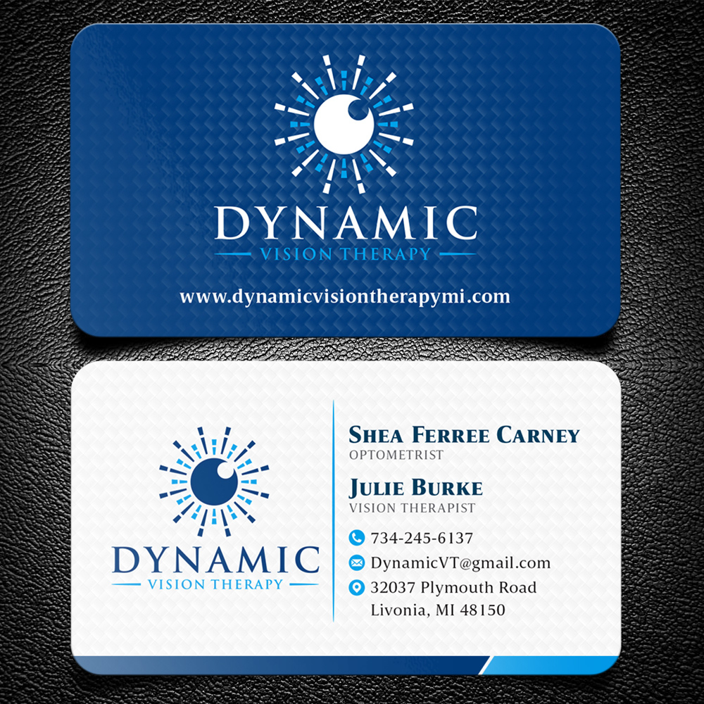 Dynamic Vision Therapy logo design by KHAI