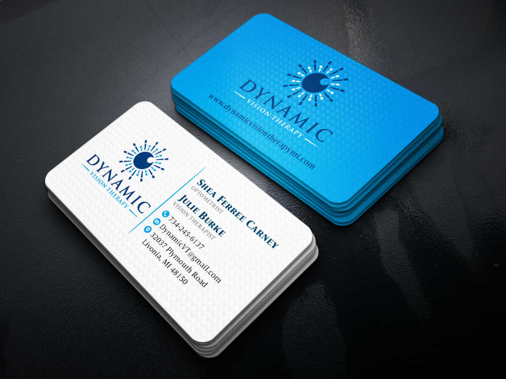 Dynamic Vision Therapy logo design by KHAI