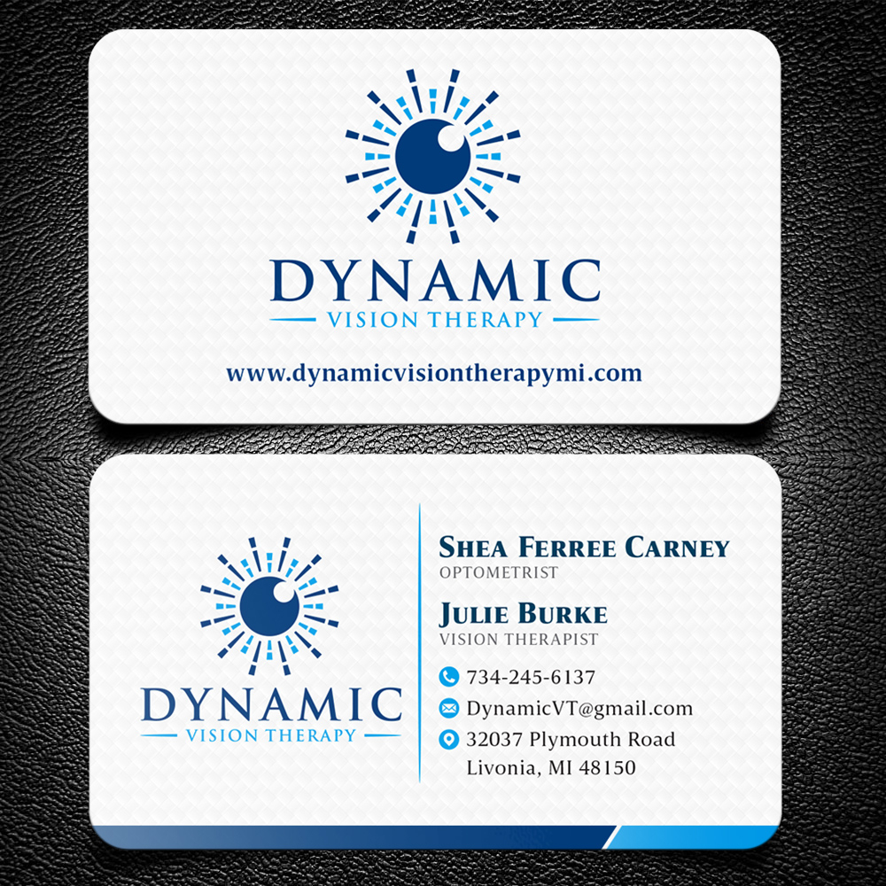 Dynamic Vision Therapy logo design by KHAI