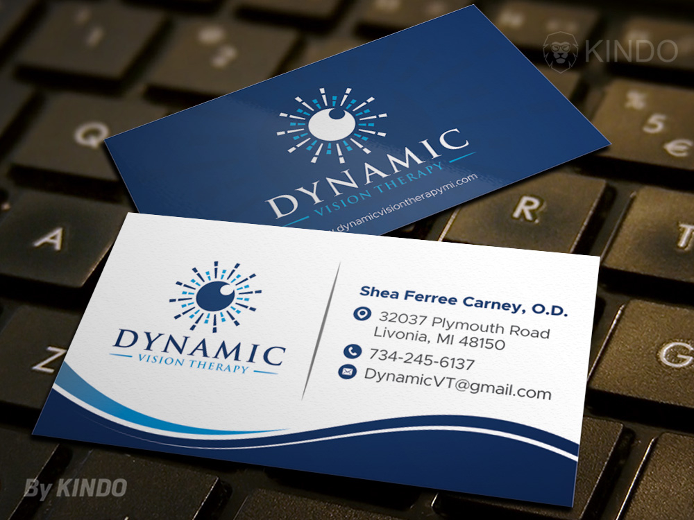 Dynamic Vision Therapy logo design by Kindo