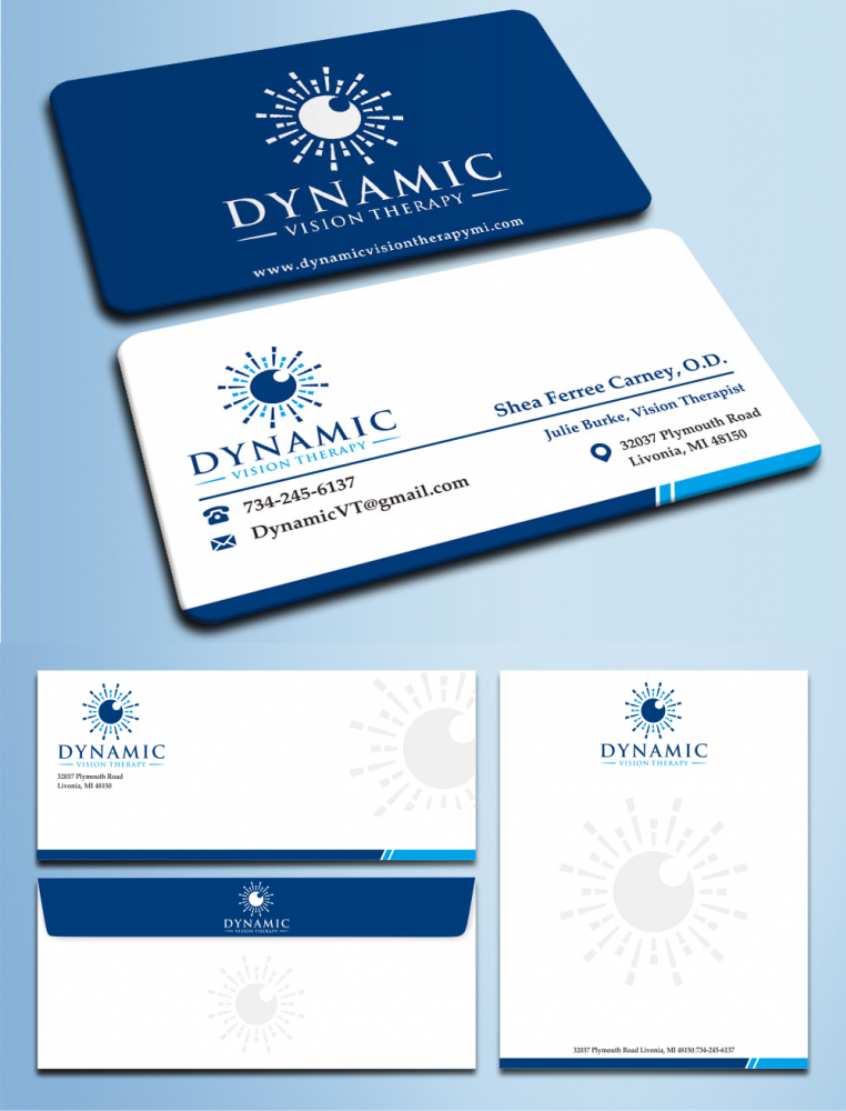 Dynamic Vision Therapy logo design by zizze23