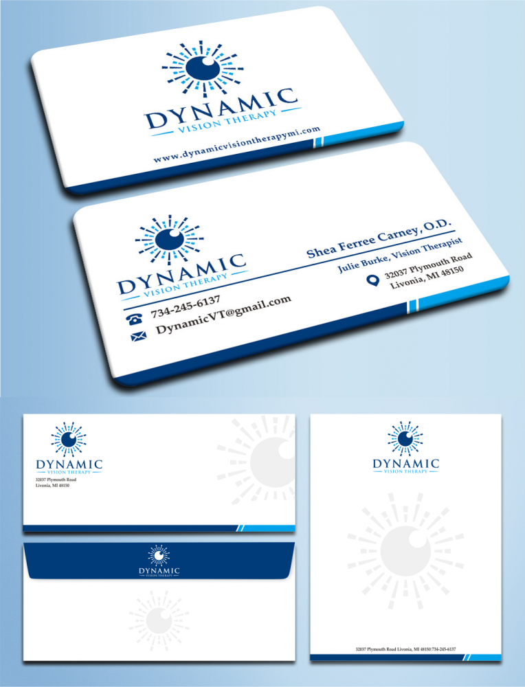 Dynamic Vision Therapy logo design by zizze23