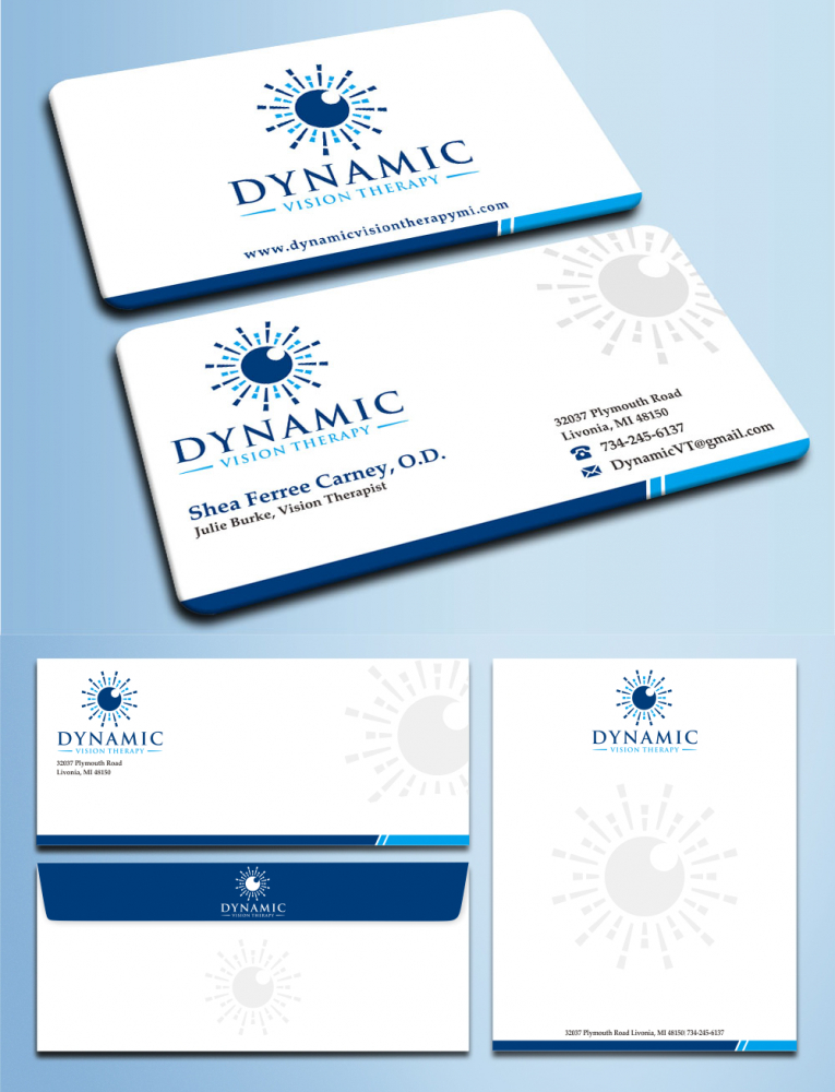 Dynamic Vision Therapy logo design by zizze23