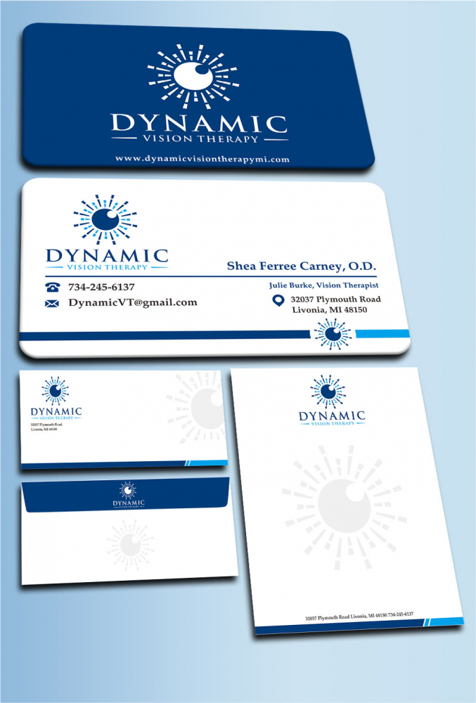 Dynamic Vision Therapy logo design by zizze23