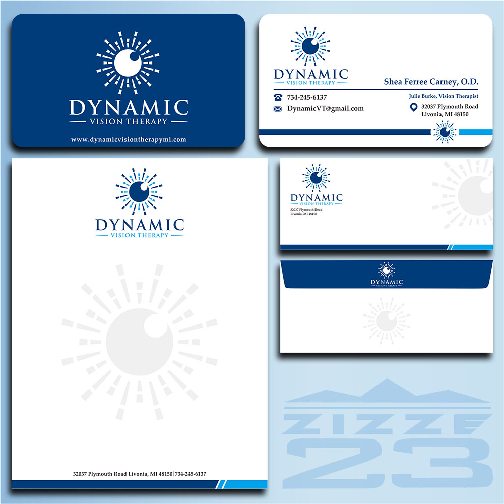 Dynamic Vision Therapy logo design by zizze23