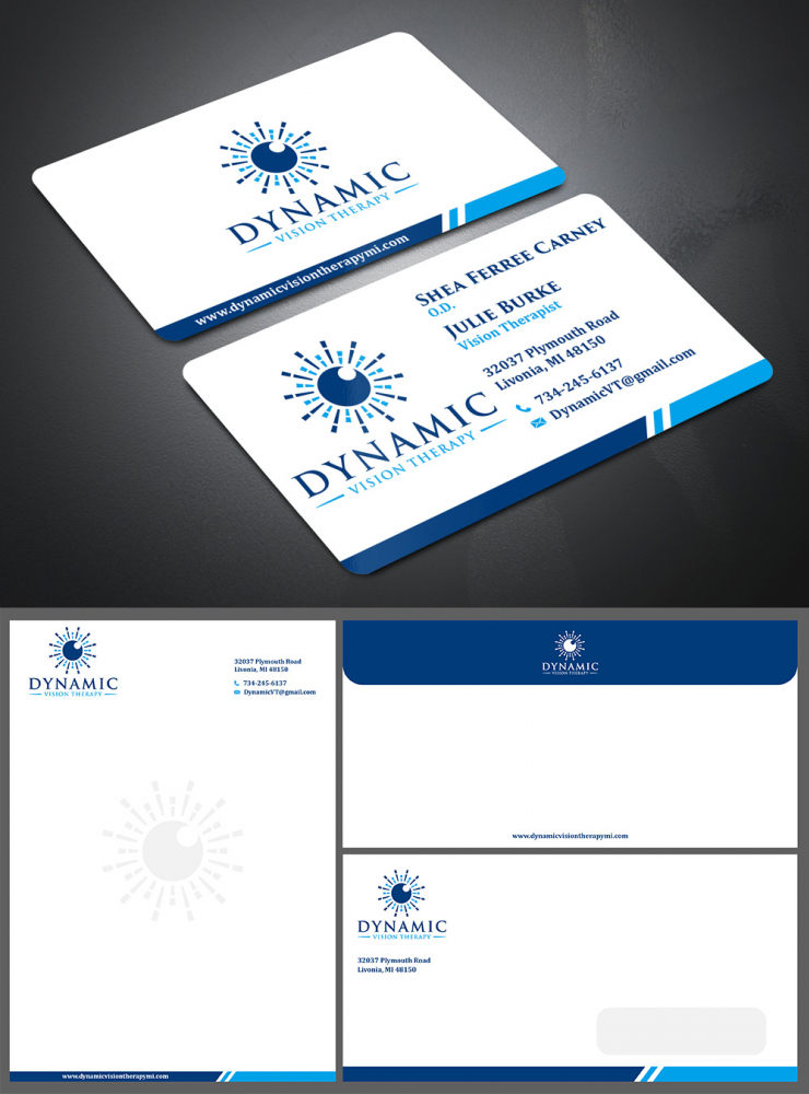 Dynamic Vision Therapy logo design by Gelotine