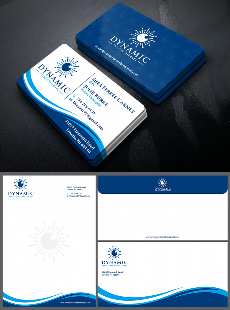 Dynamic Vision Therapy logo design by Gelotine