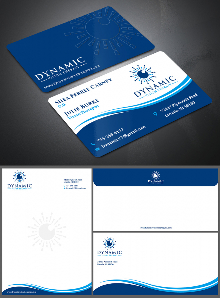 Dynamic Vision Therapy logo design by Gelotine