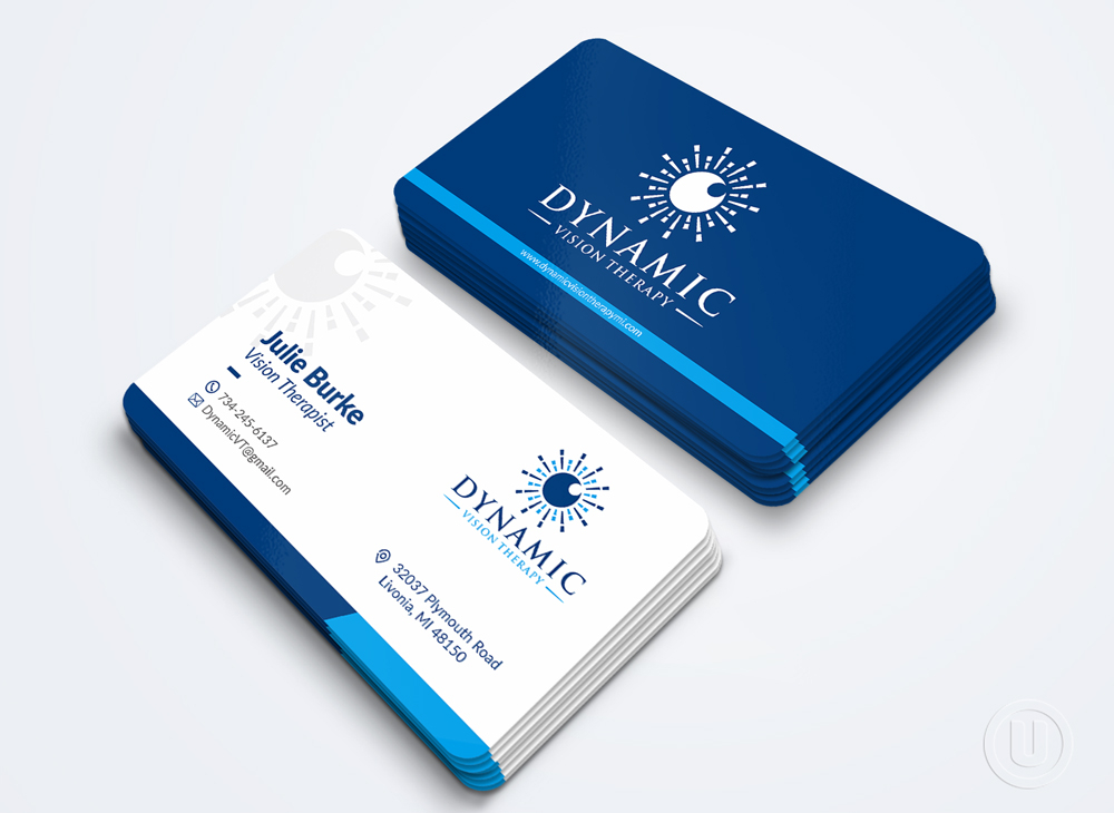 Dynamic Vision Therapy logo design by Ulid