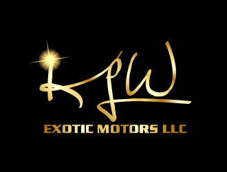 KLW EXOTIC MOTORS LLC  logo design by Gwerth