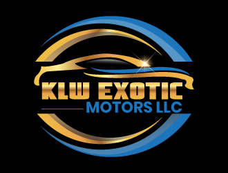 KLW EXOTIC MOTORS LLC  logo design by drifelm