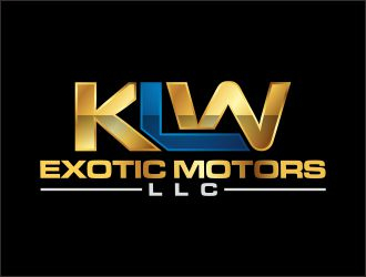 KLW EXOTIC MOTORS LLC  logo design by josephira