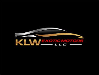 KLW EXOTIC MOTORS LLC  logo design by fadlan