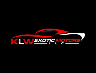 KLW EXOTIC MOTORS LLC  logo design by fadlan