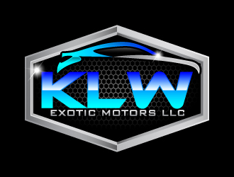 KLW EXOTIC MOTORS LLC  logo design by Kirito