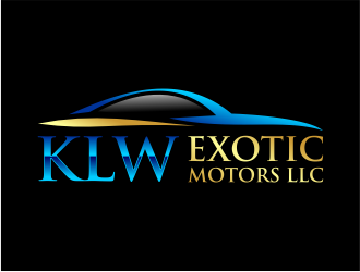 KLW EXOTIC MOTORS LLC  logo design by cintoko