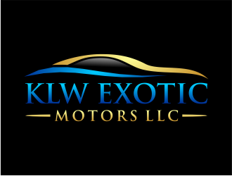 KLW EXOTIC MOTORS LLC  logo design by cintoko