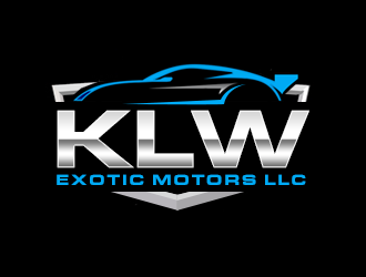 KLW EXOTIC MOTORS LLC  logo design by kunejo