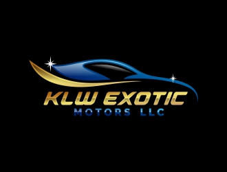 KLW EXOTIC MOTORS LLC  logo design by harno