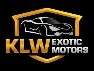 KLW EXOTIC MOTORS LLC  logo design by KDesigns