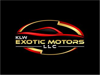 KLW EXOTIC MOTORS LLC  logo design by fadlan