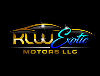 KLW EXOTIC MOTORS LLC  logo design by REDCROW