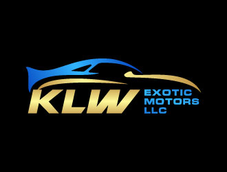 KLW EXOTIC MOTORS LLC  logo design by CreativeKiller