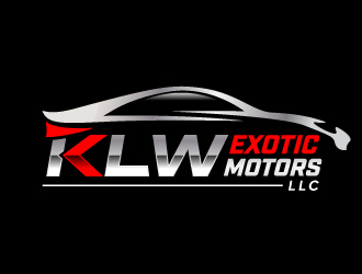 KLW EXOTIC MOTORS LLC  logo design by jaize