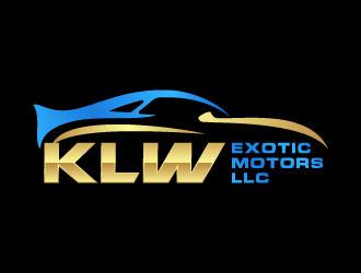 KLW EXOTIC MOTORS LLC  logo design by CreativeKiller