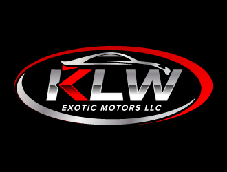 KLW EXOTIC MOTORS LLC  logo design by jaize