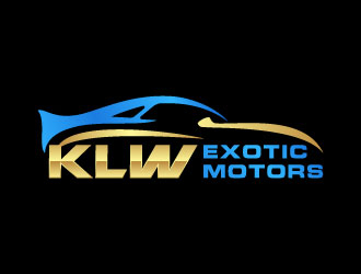 KLW EXOTIC MOTORS LLC  logo design by CreativeKiller