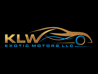 KLW EXOTIC MOTORS LLC  logo design by Mahrein