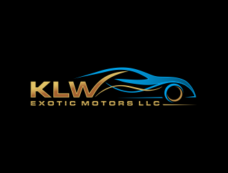 KLW EXOTIC MOTORS LLC  logo design by Mahrein