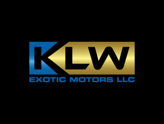 KLW EXOTIC MOTORS LLC  logo design by Creativeminds