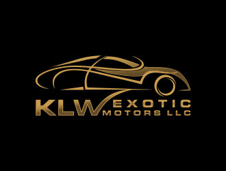 KLW EXOTIC MOTORS LLC  logo design by Mahrein