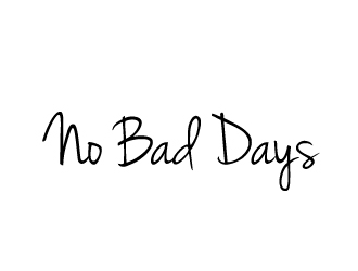 No Bad Days logo design by ElonStark