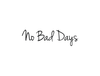 No Bad Days logo design by ora_creative