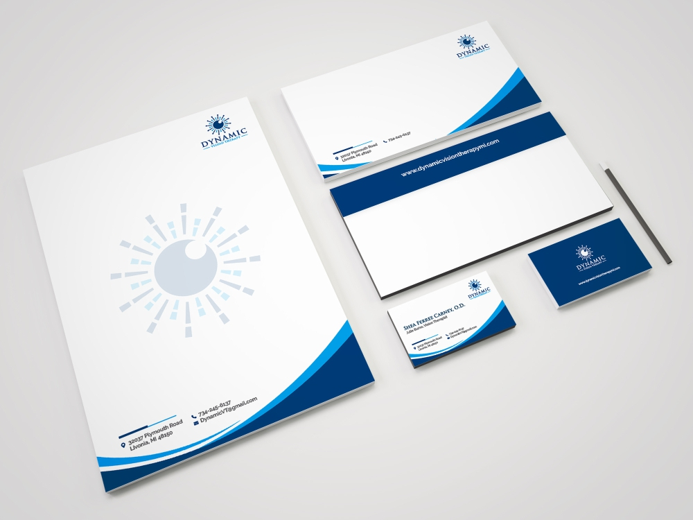 Dynamic Vision Therapy logo design by harno