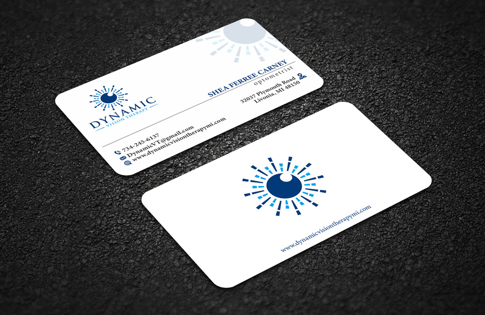 Dynamic Vision Therapy logo design by grea8design