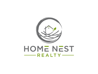 Home Nest Realty logo design by Barkah