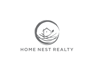 Home Nest Realty logo design by Barkah