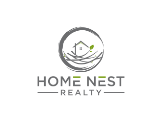 Home Nest Realty logo design by Barkah