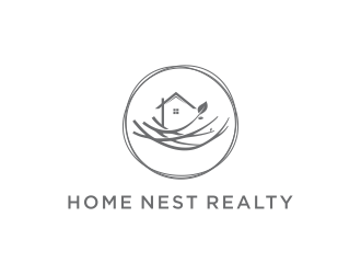 Home Nest Realty logo design by Barkah