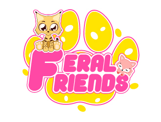 Feral Friends logo design by uttam