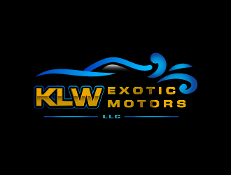 KLW EXOTIC MOTORS LLC  logo design by il-in