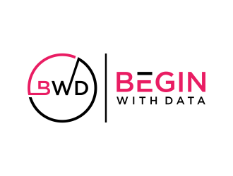 Begin With Data logo design by GassPoll