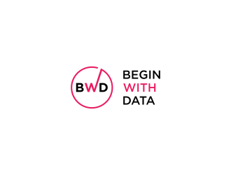 Begin With Data logo design by haidar