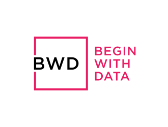 Begin With Data logo design by GassPoll