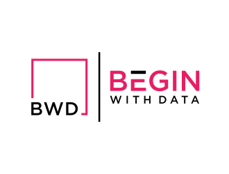 Begin With Data logo design by GassPoll